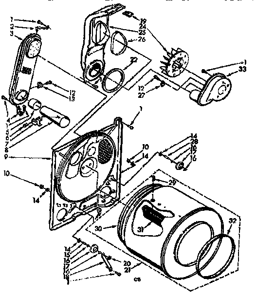 Sears 11077431400 bulkhead assembly diagram