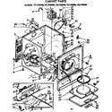 Sears 11077483200 cabinet parts diagram