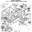 Sears 11077562400 cabinet asm diagram