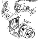 Sears 11077611110 bulkhead assembly diagram