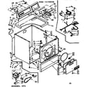 Sears 11077646100 machine sub-assembly diagram