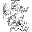 Sears 11077965100 bulkhead assembly diagram