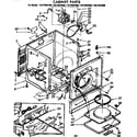 Sears 11077974400 cabinet parts diagram