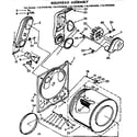 Kenmore 11077975600 bulkhead assembly diagram