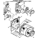 Kenmore 11077980600 bulkhead assembly diagram