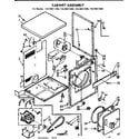 Kenmore 11078411200 cabinet asm diagram
