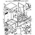 Kenmore 11078415610 cabinet parts diagram
