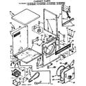 Kenmore 11078790800 cabinet parts diagram