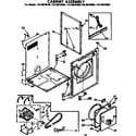 Kenmore 11078870600 cabinet parts diagram