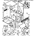 Kenmore 11079495210 cabinet assembly diagram