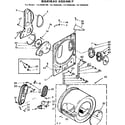 Kenmore 11079496400 bulkhead assembly diagram