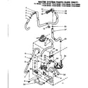 Kenmore 11085185100 water system parts suds only diagram