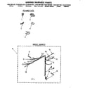 Kenmore 11081361420 wiring harness parts diagram