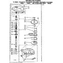 Kenmore 11081446820 gearcase parts diagram