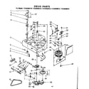 Kenmore 11082050810 drive parts diagram