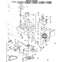 Kenmore 11082060600 drive parts diagram