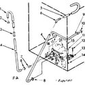 Kenmore 11082060600 water system parts, suds only diagram