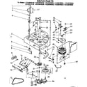 Kenmore 11082070120 drive parts diagram