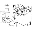 Kenmore 11082071100 cabinet parts diagram