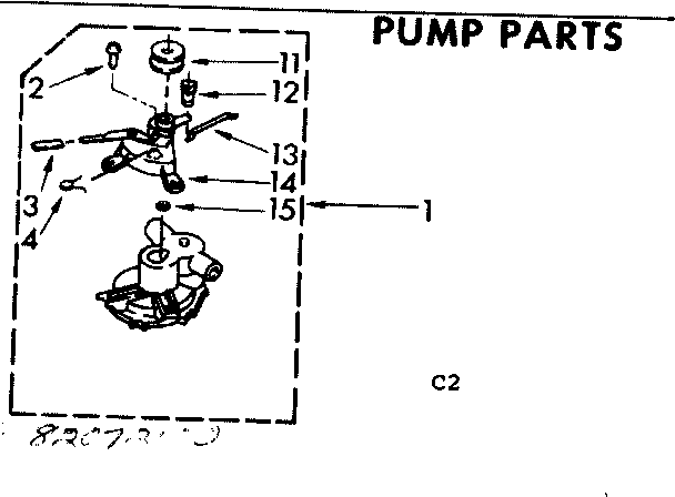 Kenmore 11082072200 pump parts diagram