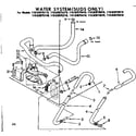 Kenmore 11082075610 water system suds only diagram