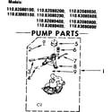 Kenmore 11082080400 pump parts diagram