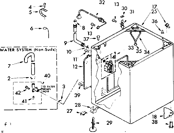 Kenmore 11082081100 cabinet parts diagram