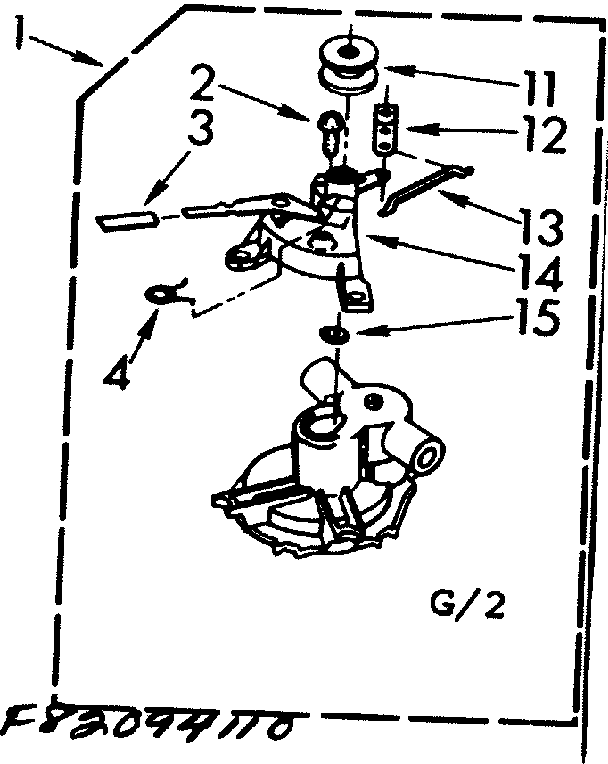 Kenmore 11082094210 pump parts diagram
