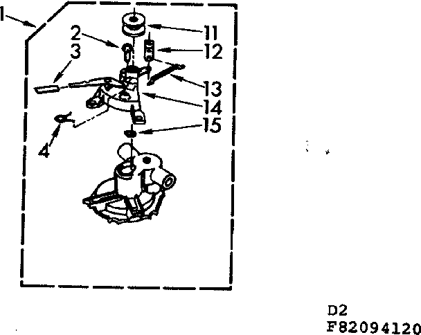 Kenmore 11083094820 pump parts diagram