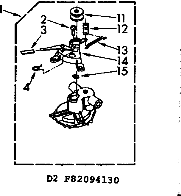 Kenmore 11082094630 pump parts diagram