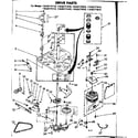 Kenmore 11083171610 drive parts diagram