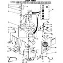 Kenmore 11083172610 drive parts diagram