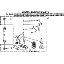 Kenmore 11083172610 miscellaneous parts diagram
