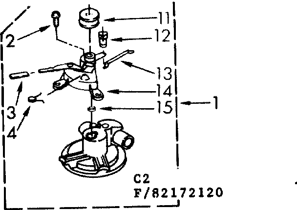 Kenmore 11082172120 drive parts diagram