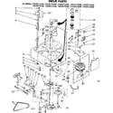 Kenmore 11083172140 drive parts diagram