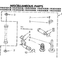 Kenmore 11083183830 miscellaneous parts diagram