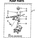 Kenmore 11082194220 pump parts diagram