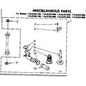 Kenmore 11083261600 miscellaneous parts diagram