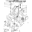 Kenmore 11082381200 drive parts diagram