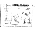 Kenmore 11082392700 miscellaneous parts diagram