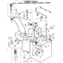 Kenmore 11084090600 cabinet parts diagram