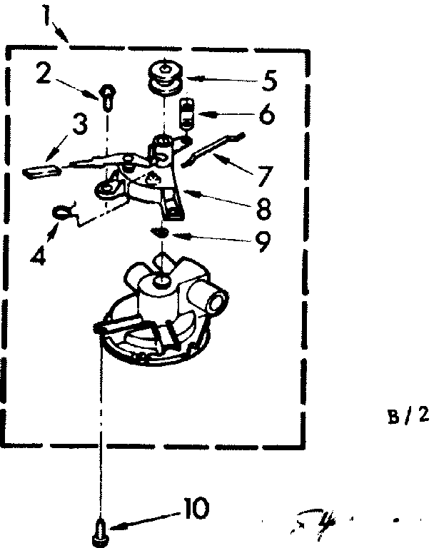 Kenmore 11084090800 water pump parts diagram
