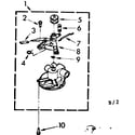 Kenmore 11084090600 water pump parts diagram