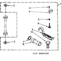 Kenmore 11084416410 miscellaneous parts diagram