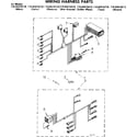 Kenmore 11084416410 wiring harness parts diagram