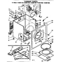 Kenmore 11086071100 cabinet parts diagram