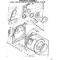 Kenmore 11086071100 bulkhead assembly diagram