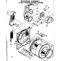 Kenmore 11086160100 bulkhead parts diagram