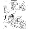 Kenmore 11086273400 bulkhead parts diagram