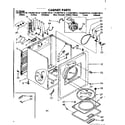 Kenmore 11086470210 cabinet parts diagram